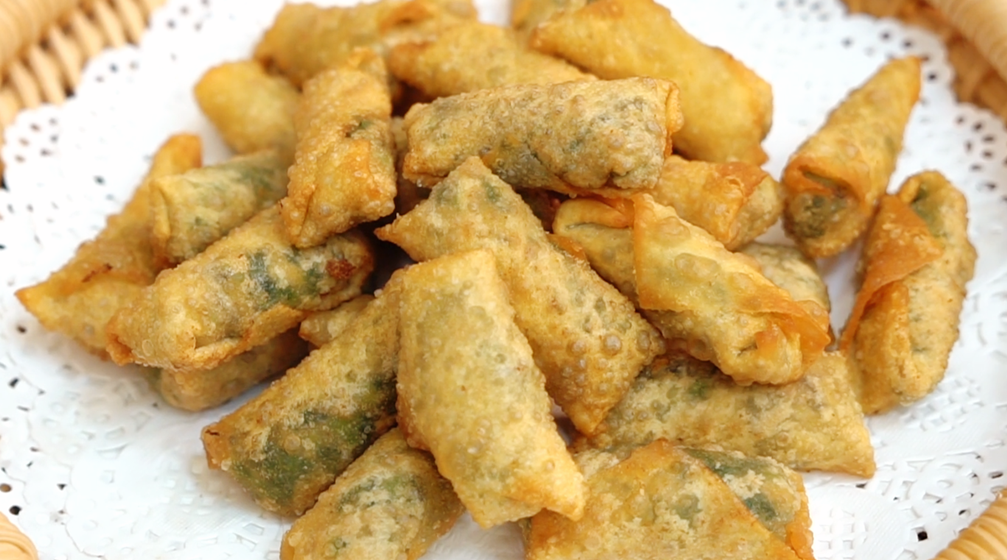 【懒人春卷】做法步骤图 香酥美味又营养 家人爱吃-起舞食谱网