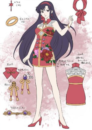 动漫女头 旗袍/可爱/优质，微信头像，安奈：动漫女头 旗袍/可爱/优质（当美少女战士穿上旗袍）