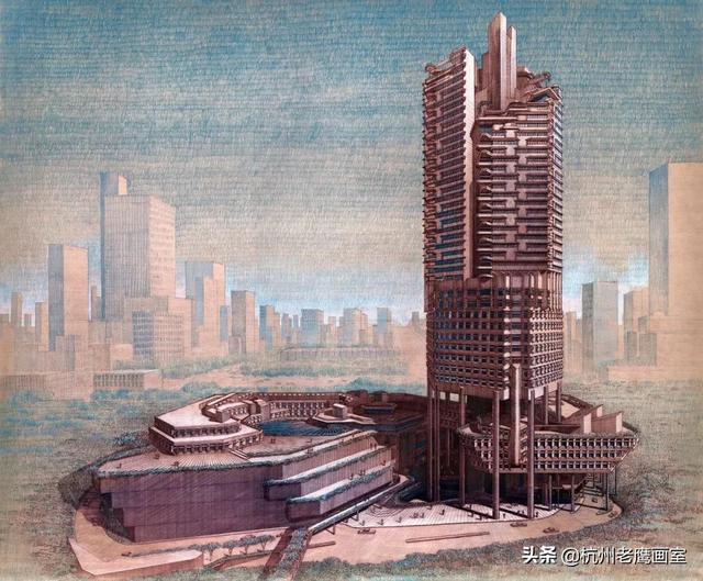 建筑手绘简单，建筑手绘入门（这位建筑大师的神级手绘）