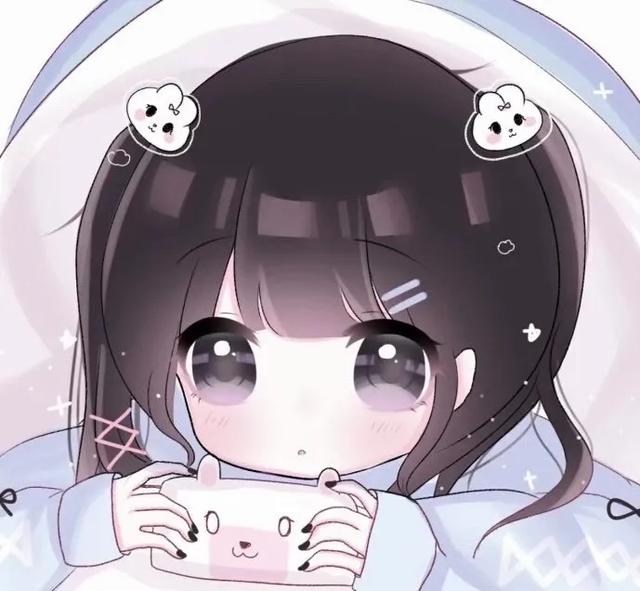 q版人物萌图女可爱，可爱女生Q版头像微信（超可爱的Q版头像ง⍢⃝）