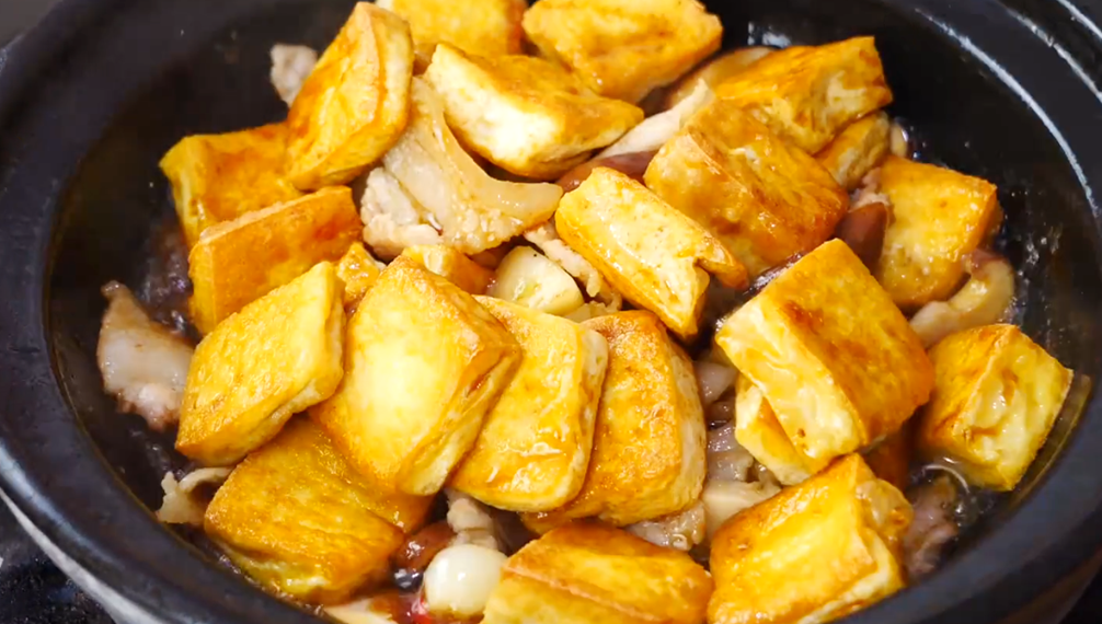 图片[6]-【香菇炖豆腐】做法步骤图 出锅香气四溢 汤汁配米饭也香-起舞食谱网