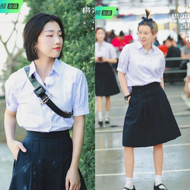 火箭少女全员泰国校服，可爱小学妹，高冷女神你pick哪一个?