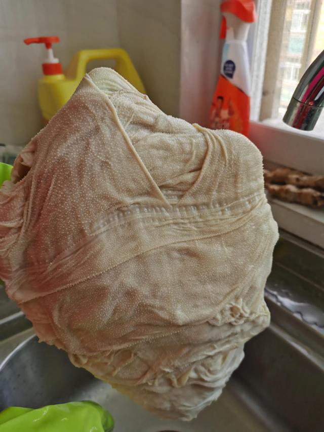 牛肚怎么洗才能干净，牛肚子怎么洗干净（牛肚这样处理，清清爽爽无异味）