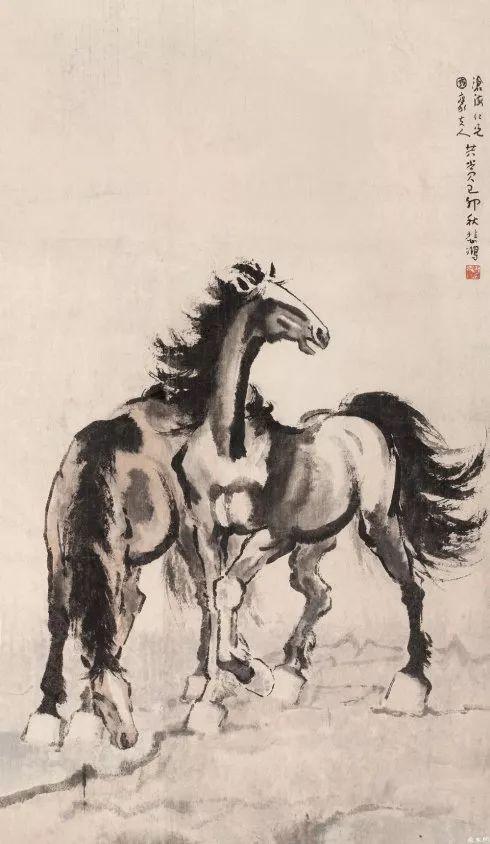 徐悲鸿擅长画什么，徐悲鸿爱画什么（徐悲鸿 国画辑录欣赏）