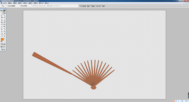 DIY系列之教你如何画扇子，画画扇子简单教程（利用电脑模板制作折扇画）