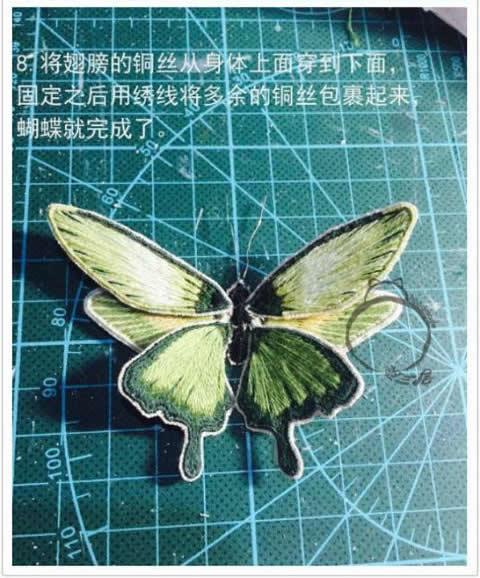 如何手工制作蝴蝶，如何手工制作蝴蝶结（就可绣出轻盈飞舞的蝴蝶）