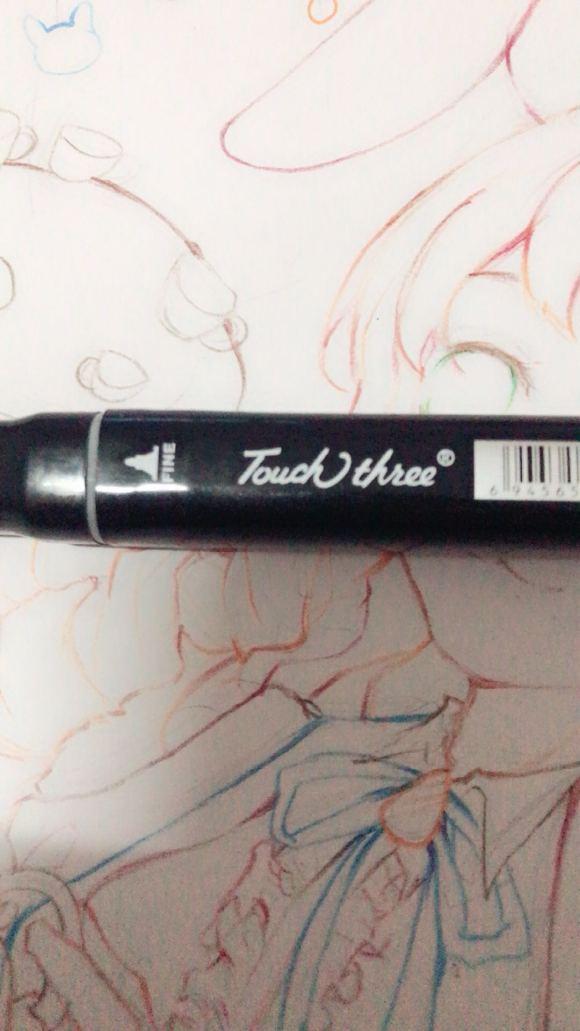 樱花树马克笔画法，马克笔画樱花树教程（发一个详细的马克笔绘画过程）