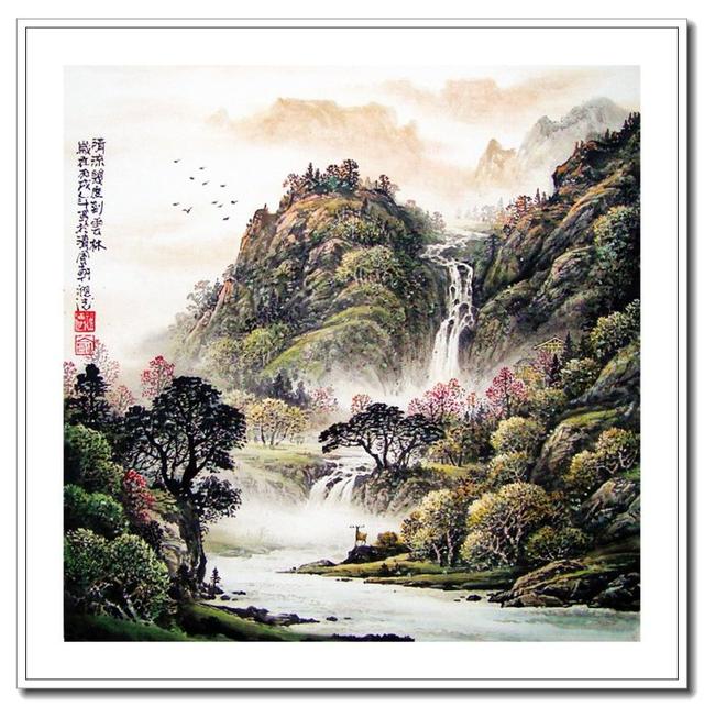 俞祖德山水画技巧，俞祖德画家《意境是山水画的特色》