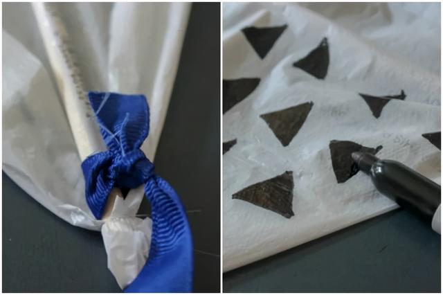 折纸礼物袋制作方法，手工折纸礼袋（天天都用的塑料袋还有这么多玩法）