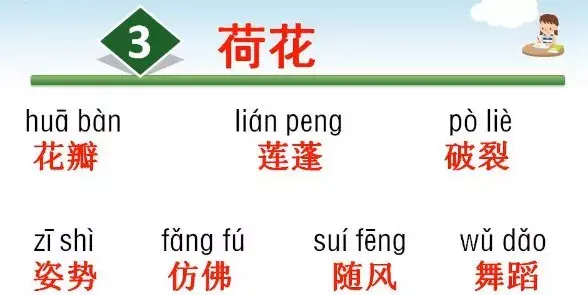 带有子的四字词语，带有之子字的四字词语（部编三年级语文下册各单元听写的词语+知识点）