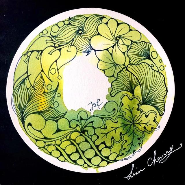 几步画出美丽画面，水粉画教程（5个步骤教你用最普通的笔）