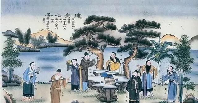 竹林七贤是指哪七个人，竹林七贤是指哪七个人最厉害的（建安七子和竹林七贤分别是谁）