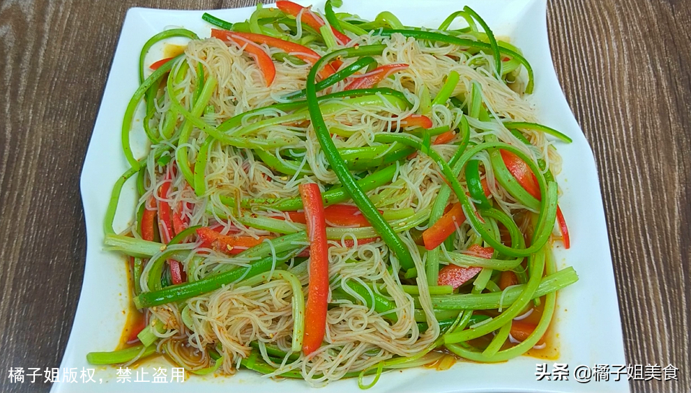 【手撕蒜苔】做法步驟圖 簡單美味 好吃下飯不油膩-起舞食譜網