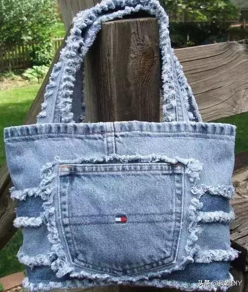 牛仔裤旧物改造，牛仔裤旧物改造坐垫（牛仔裤改造第二波）