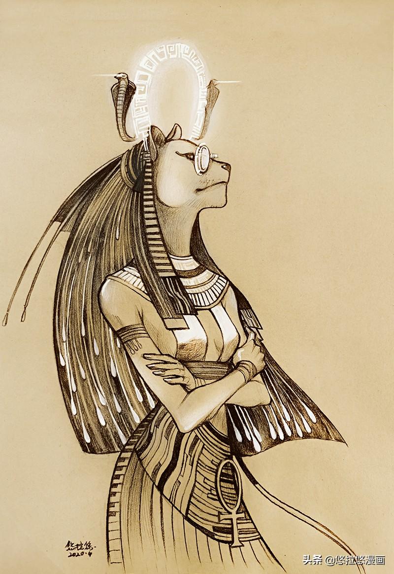 二十五幅漫画,带您一起认识埃及神祇(一)
