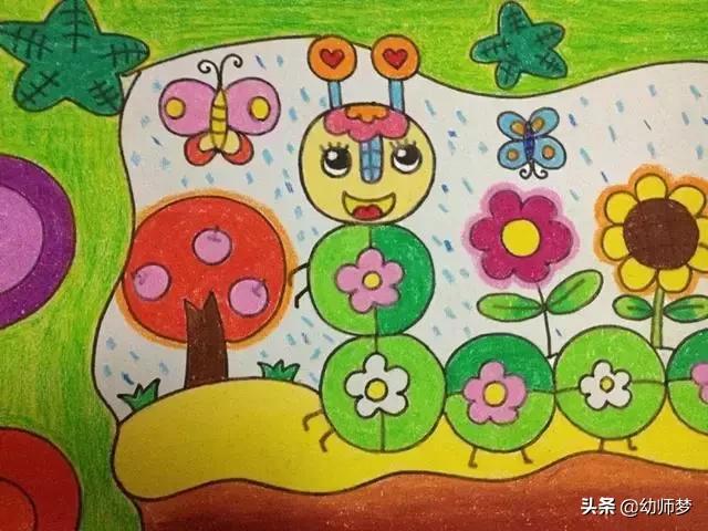 大班画画大全简单漂亮，儿童画画大全简单漂亮风景（幼儿园儿童范画大全）