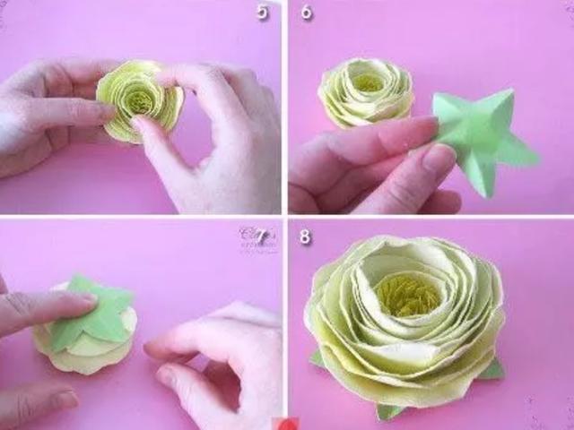 如何折漂亮的玫瑰花，怎样折玫瑰花简单又漂亮（几款纸玫瑰花折叠方法）