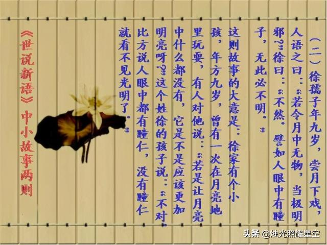 杨氏之子的意思，世说新语的杨氏之子的意思（五年级下册语文第21课《杨氏之子》教材解读与学法指导）