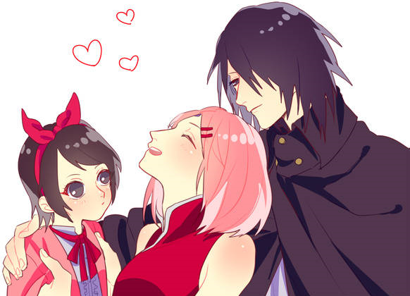 春野樱和佐助甜甜的恋爱，微信头像，春野樱和佐助甜甜的恋爱（火影忍者中喜欢佐助的5个美女）