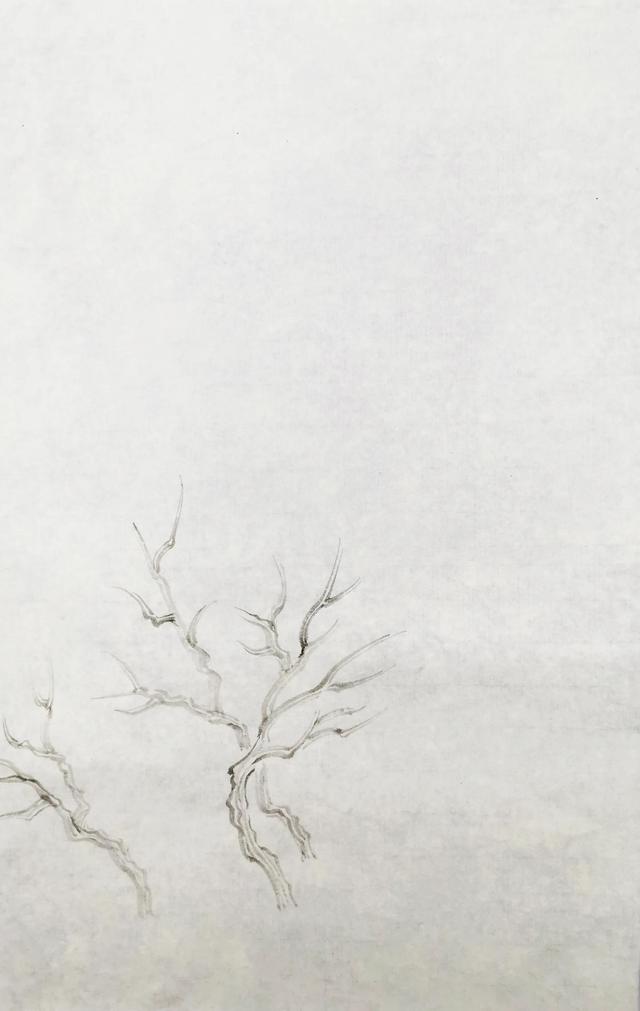 画柳树的画法，山水画中柳树的画法