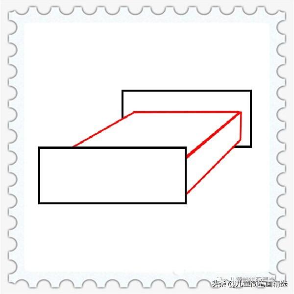 床简笔画怎么画，床简笔画教程（儿童简笔画精选-如何画一张床）