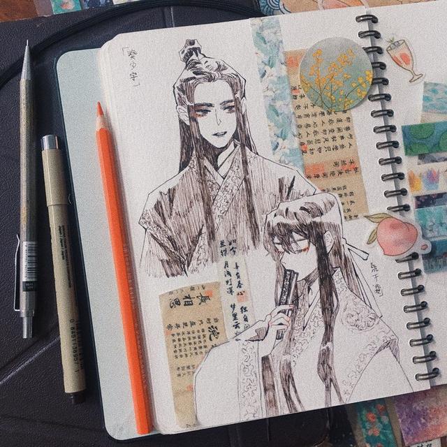 水彩画古风人物教程，水彩画人物教程（这样的水彩好想画）