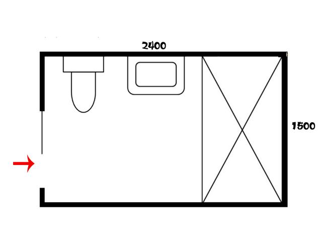 1.2*1.5米卫生间设计，1.2＊1.5米卫生间设计（1.5×2.4米卫生间如何设计）