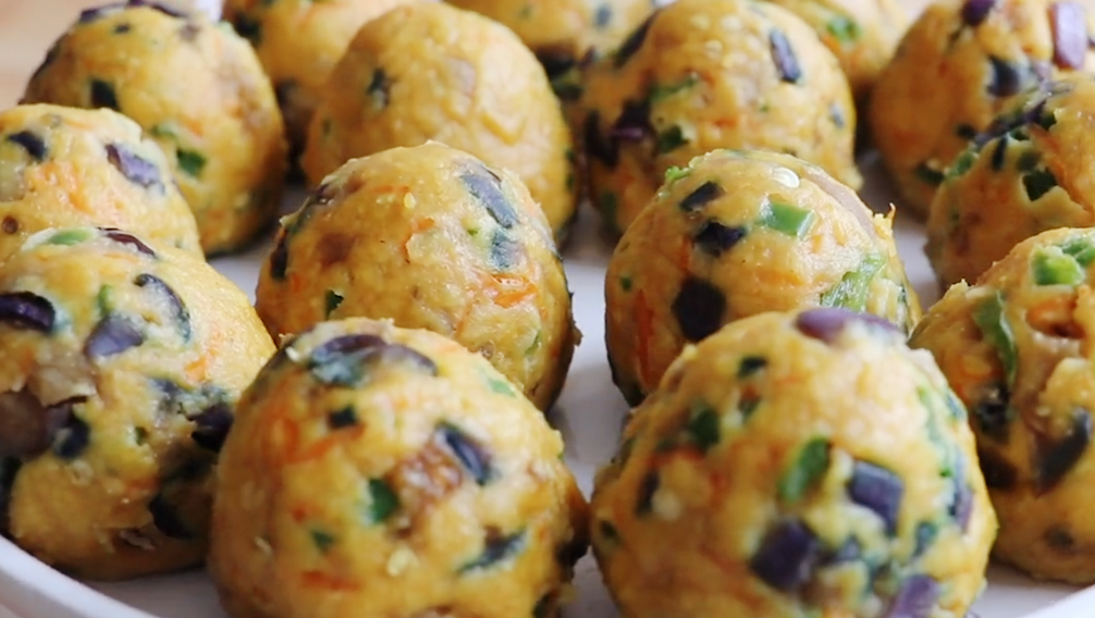 圖片[1]-【茄子窩頭】做法步驟圖 營養又美味 家人隔天就想要吃-起舞食譜網