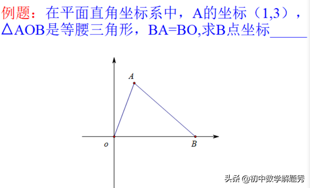 顶点坐标公式，中点坐标公式（四种方法求解等腰三角形顶点的坐标）