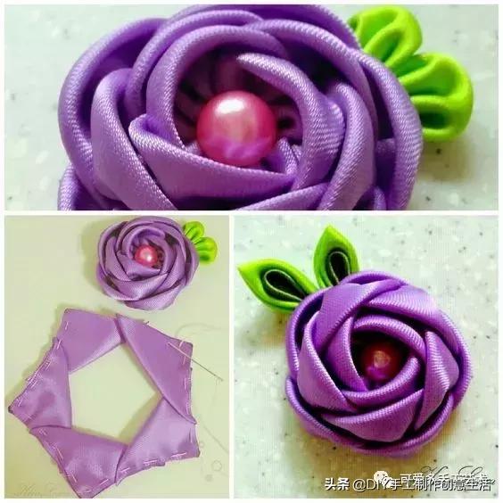 手工小魔盒制作方法，手工小魔盒制作方法步骤（丝带剪一段对折拼一拼）