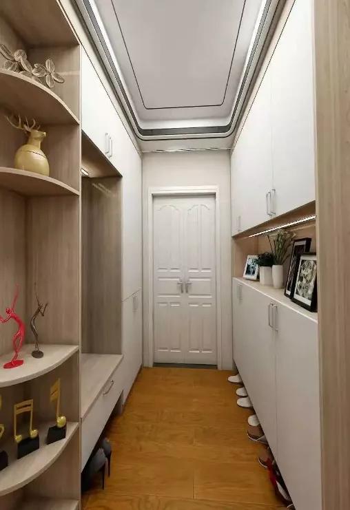 换鞋凳选购的技巧有哪些，换鞋凳买哪种好（衣柜+鞋柜一体设计正流行）