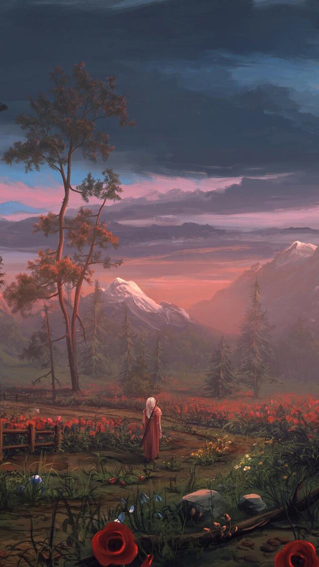 古风唯美意境高清壁纸     一朝春去红颜老，古风唯美意境高清壁纸图片（一朝春去红颜老）