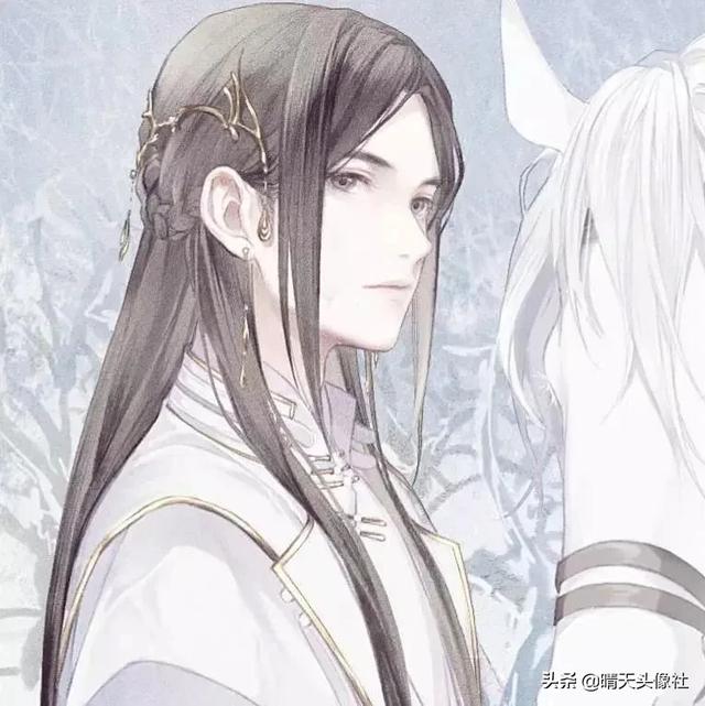 回头图片伤感男动漫古风，动漫男头  古风 伤感微信（古风动漫男生头像）