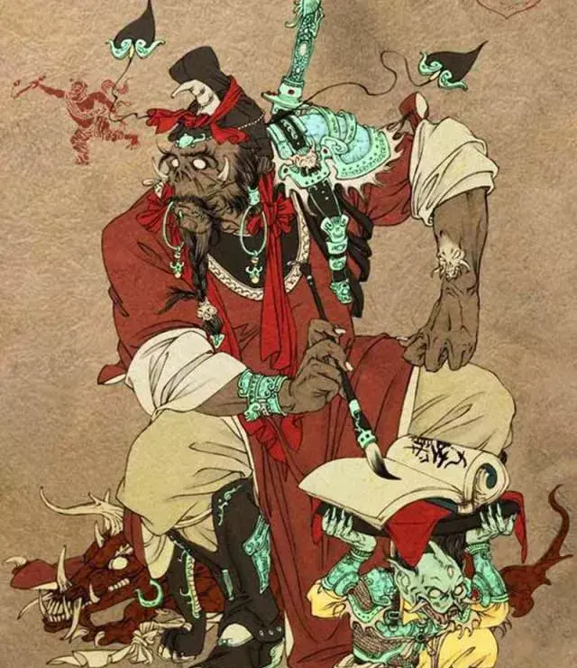 钟馗是什么级别的神，钟馗是什么级别的神仙（钟馗和阎王还有判官）