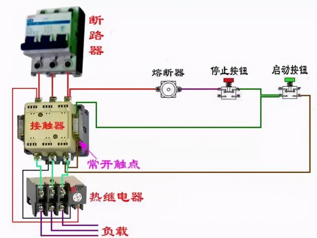 实物电工接线电路图大全简单，80多个电工实物接线图