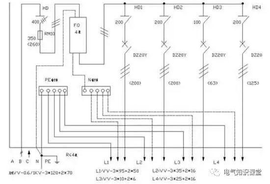 配电箱怎么接线，配电箱接线教程（配电箱接线图详解）