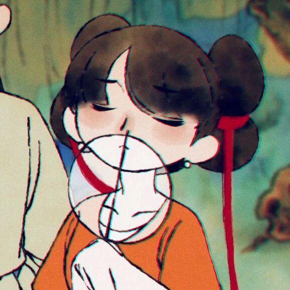 动漫男套图/古风/人世间有百媚千红，男性古风动漫图片微信（情侣头像l人世间有百媚千红）