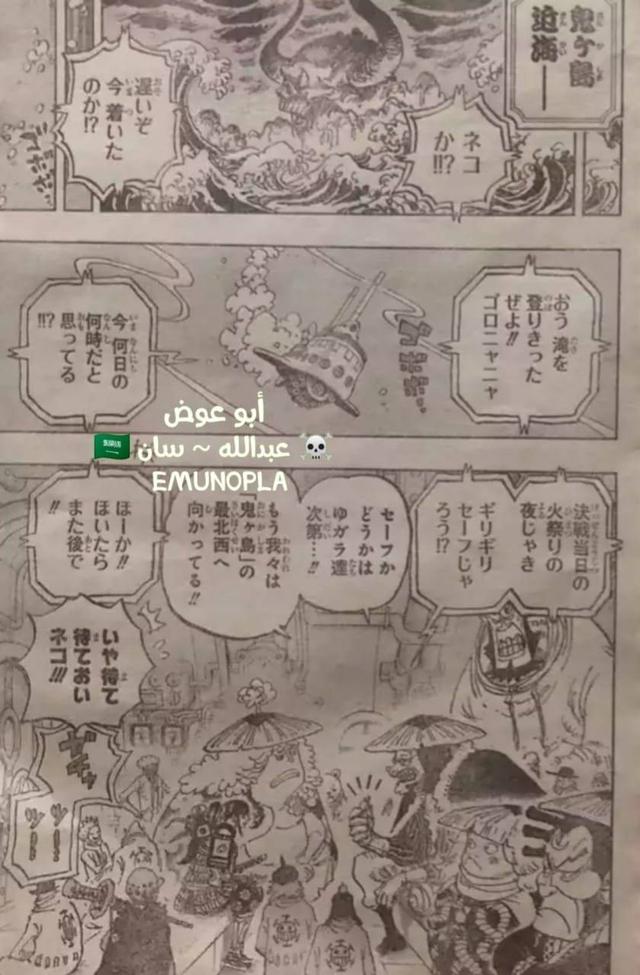 982是什么意思（海贼王982话全图情报+大量补充翻译）
