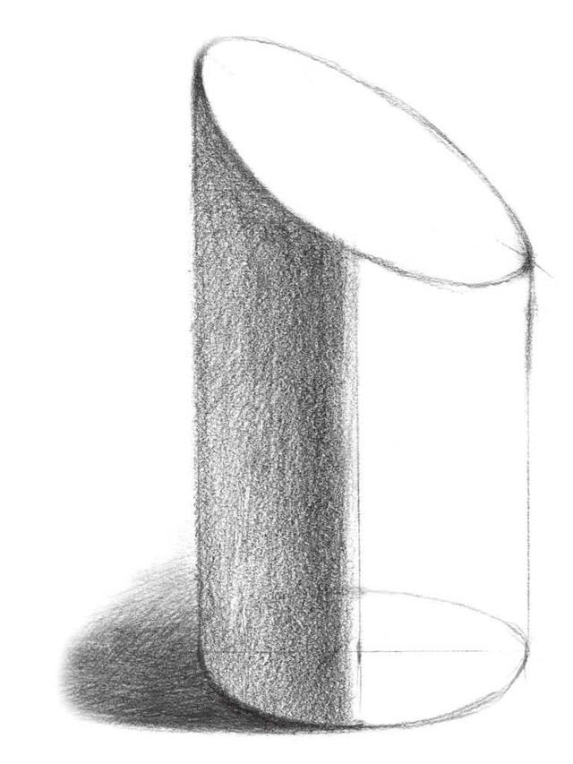 石膏几何体，石膏几何体素描教程（分步骤讲解三种石膏几何体画法）