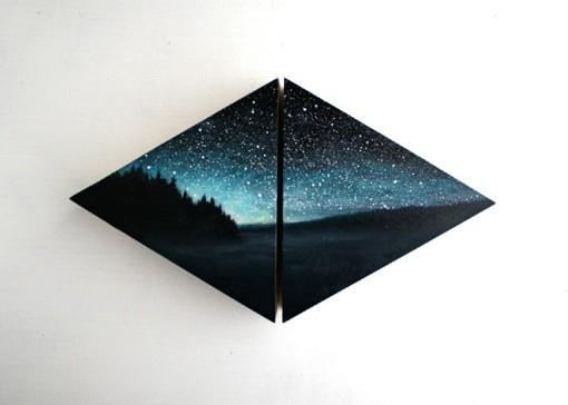 唯美星空动漫图，唯美星空动漫图片大全（自美国插画师Jessica）