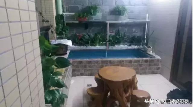 阳台摆放鱼缸设计效果图，阳台鱼缸装修效果图大全（让外人一看就觉得你是个土豪）
