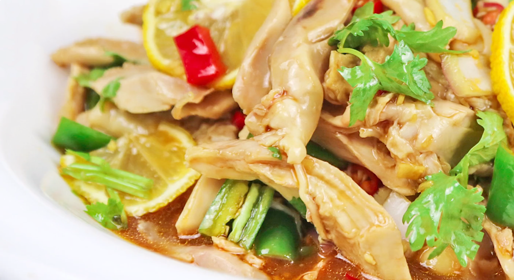 图片[7]-【麻辣柠檬手撕鸡】做法步骤图 清爽开胃解腻 夏天这样吃过瘾-起舞食谱网