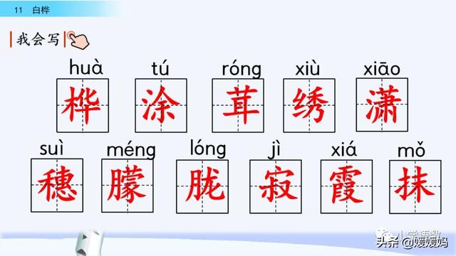 悠扬的近义词，“悠扬”的近义词是什么（四年级下册语文第11课《白桦》图文详解及同步练习）