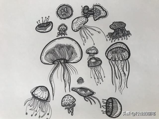一张简单又漂亮的画，漂亮又简单的简笔画教程（简单又好看的线条画#一支笔画出你的世界）