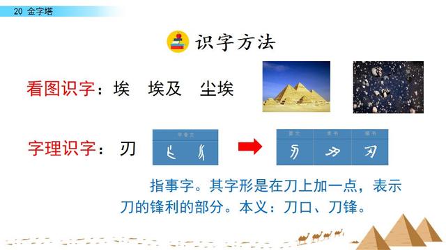 不愧是什么意思，不愧是什么意思是什么生肖（部编版语文五年级下册第20课《金字塔》知识要点+图文讲解）