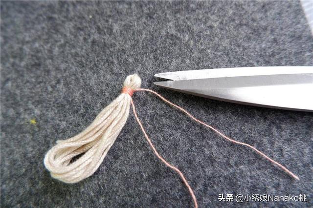 手工流苏又漂亮又简单怎么做，还比传统流苏更加好看哦