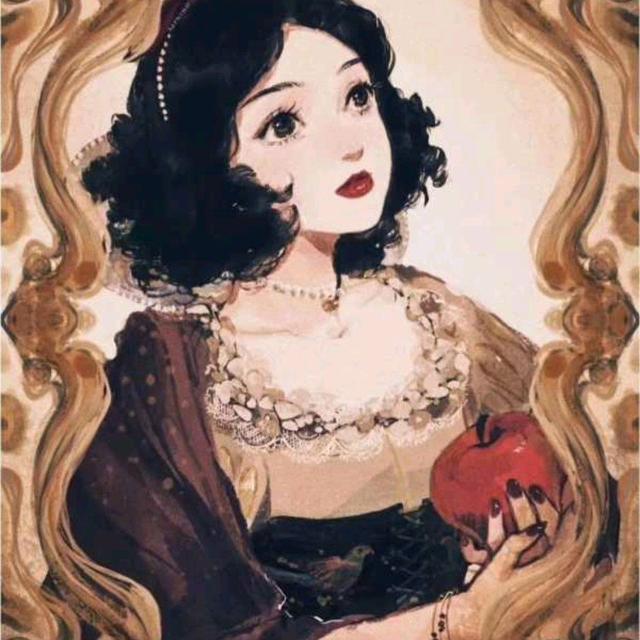 江孑 美人鱼动漫二次元女头，微信头像，江孑 美人鱼动漫二次元女头（迪斯尼公主头像丨长发公主青清纯）