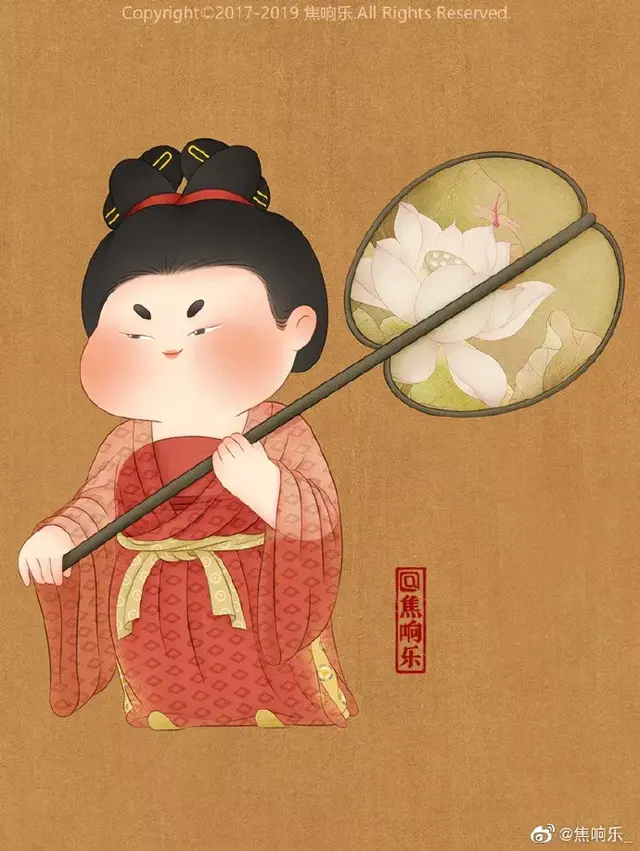 又胖又萌又可爱的图片，胖胖可爱的呆萌情侣头像微信（把千寻、周迅画成圆脸美人）