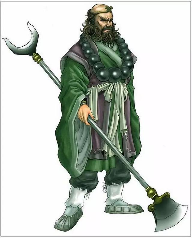 鲁智深的武器和沙僧的武器一样吗，原著里的大铁棍为何会变成月牙铲