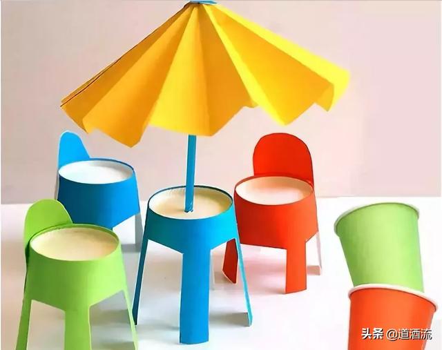 怎么用纸杯做手工，被幼师完爆的一次性纸杯手工